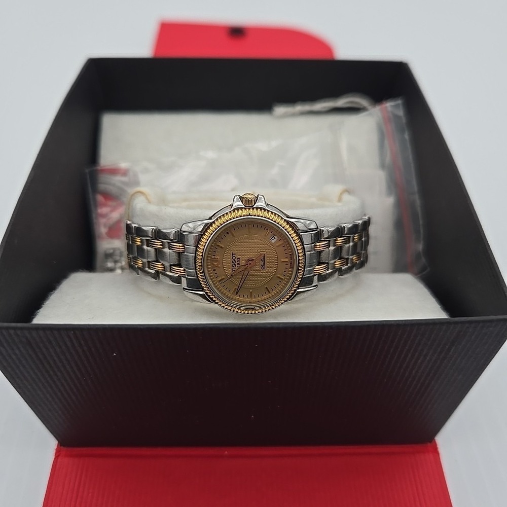 Tissot Two-Tone Gold and Silver Bracelet Watch